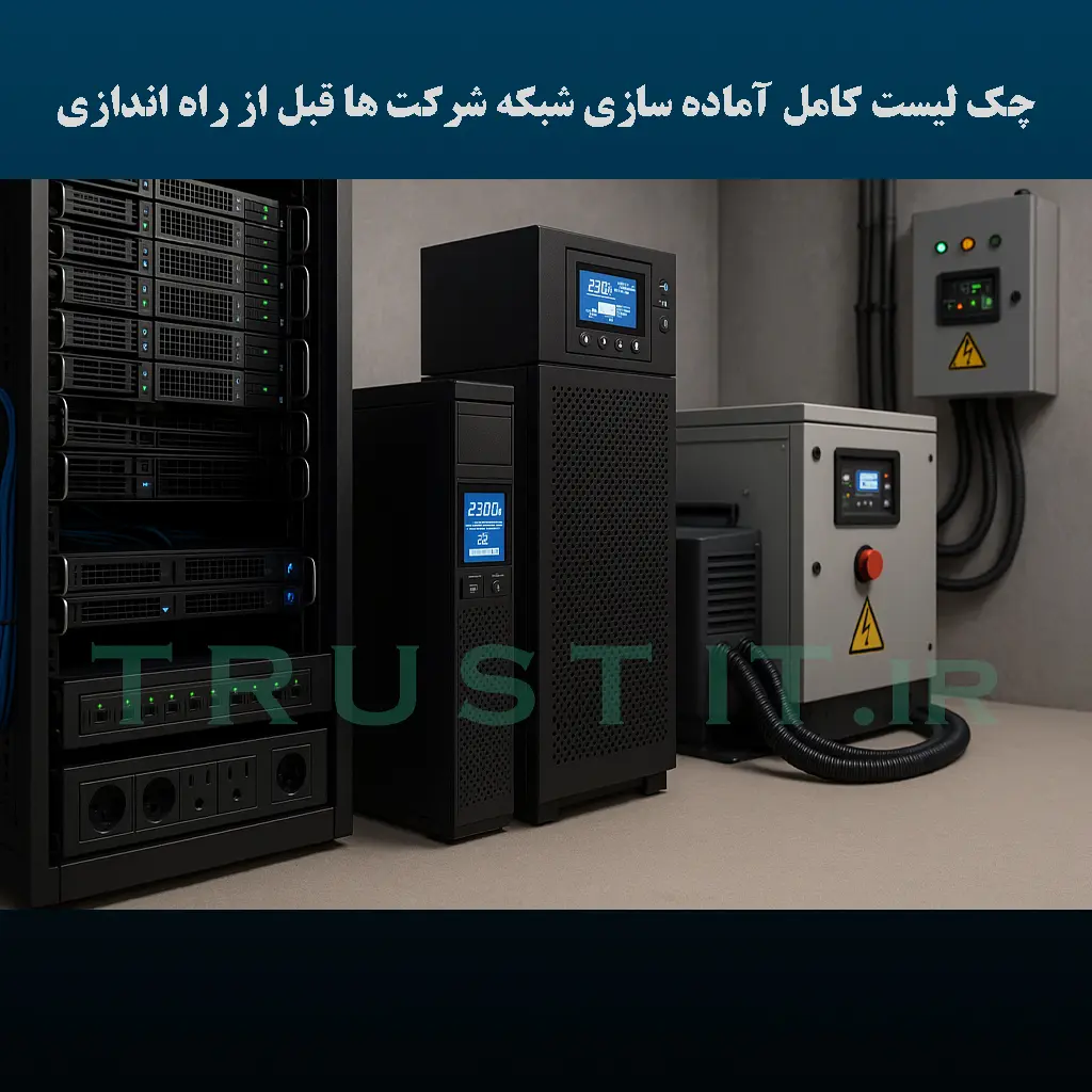 Network Preparation Checklist چک لیست کامل آماده سازی شبکه شرکت ها قبل از راه اندازی