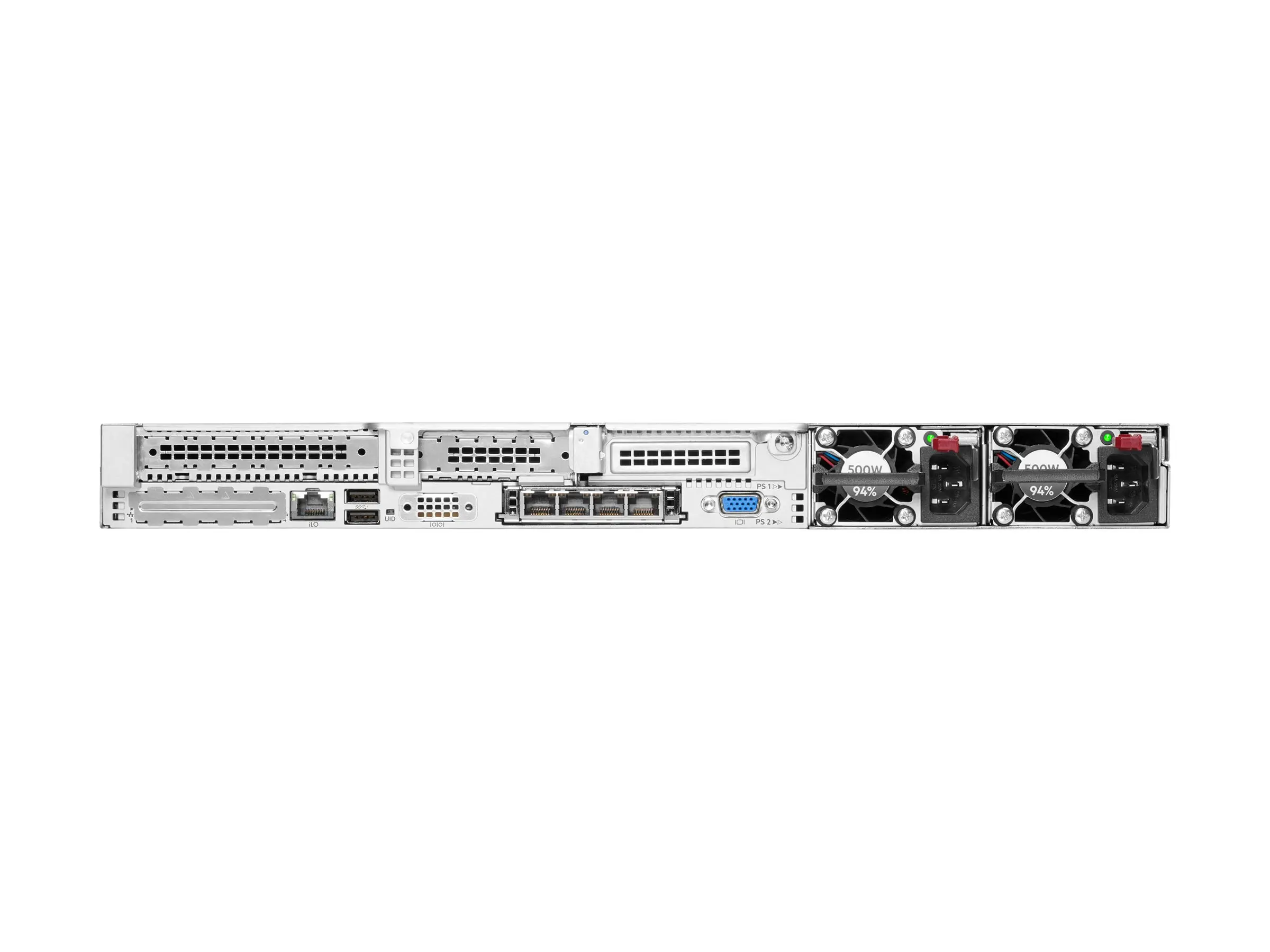 نمای پشتی سرور HPE ProLiant DL360 Gen10 Plus