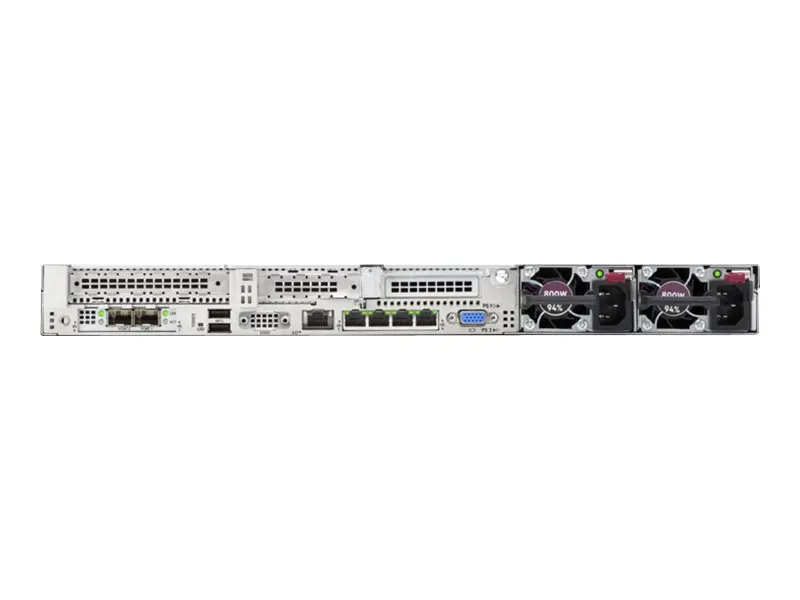 نمای پشت سرور HPE ProLiant DL360 Gen10