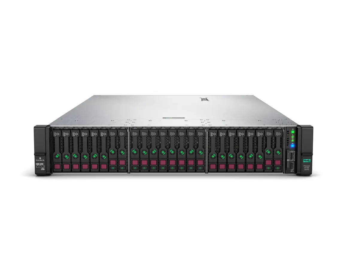 نمای جلویی سرور HPE ProLiant DL560 Gen10 بدون Bezel Kit