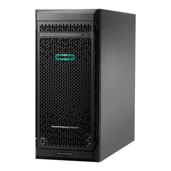 نمای جلویی سرور HPE ProLiant ML110 Gen10 به همراه Bezel Kit دیفالت