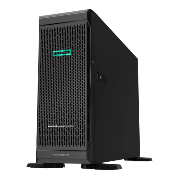 نمای جلویی سرور تاور HPE ProLiant ML350 Gen10 به همراه Bezel Kit دیفالت