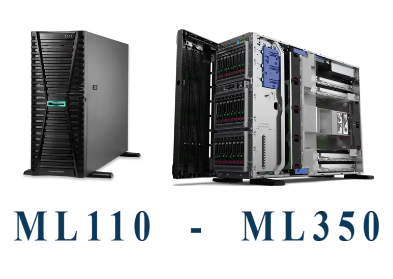 سرور HPE ML110 و ML350 برای کسب و کار های کوچک